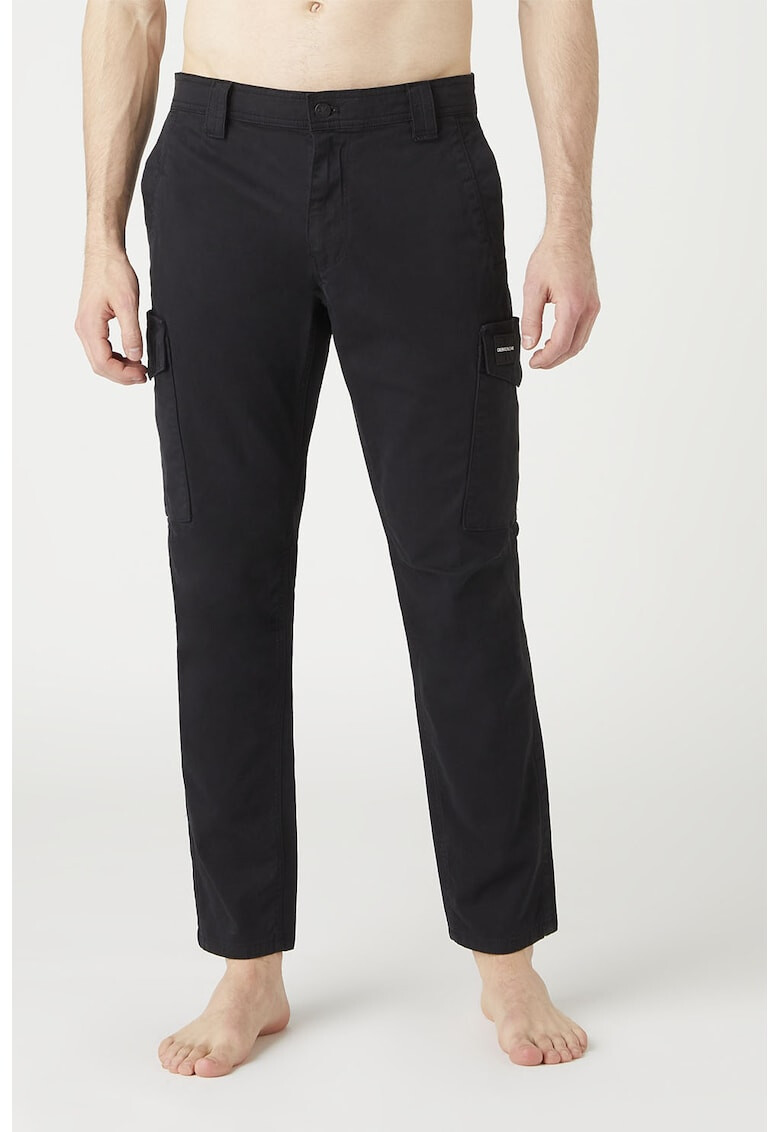 CALVIN KLEIN JEANS Pantaloni cargo cu talie inalta - Pled.ro