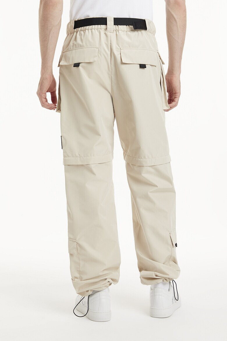 CALVIN KLEIN JEANS Pantaloni cargo cu talie inalta - Pled.ro