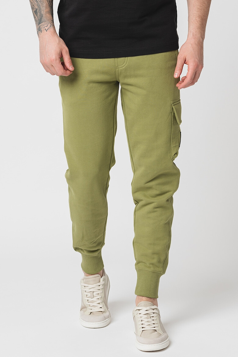 CALVIN KLEIN JEANS Pantaloni cargo cu talie medie - Pled.ro