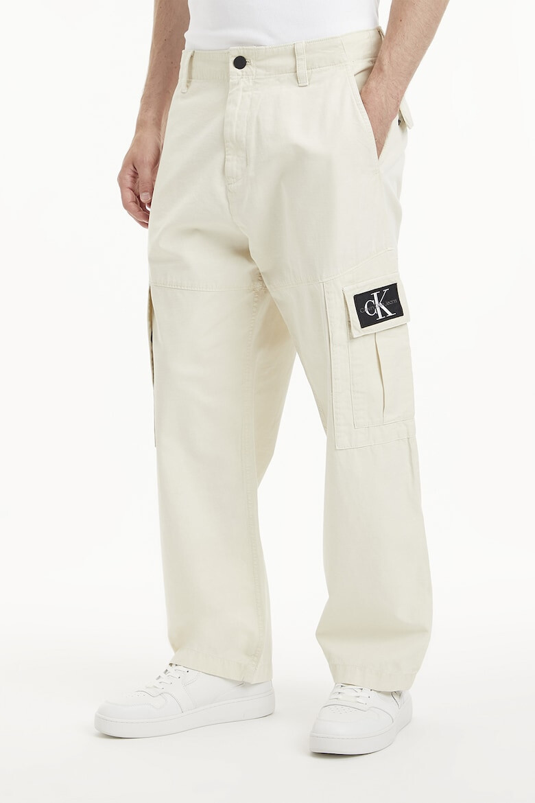 CALVIN KLEIN JEANS Pantaloni cargo relaxed fit - Pled.ro