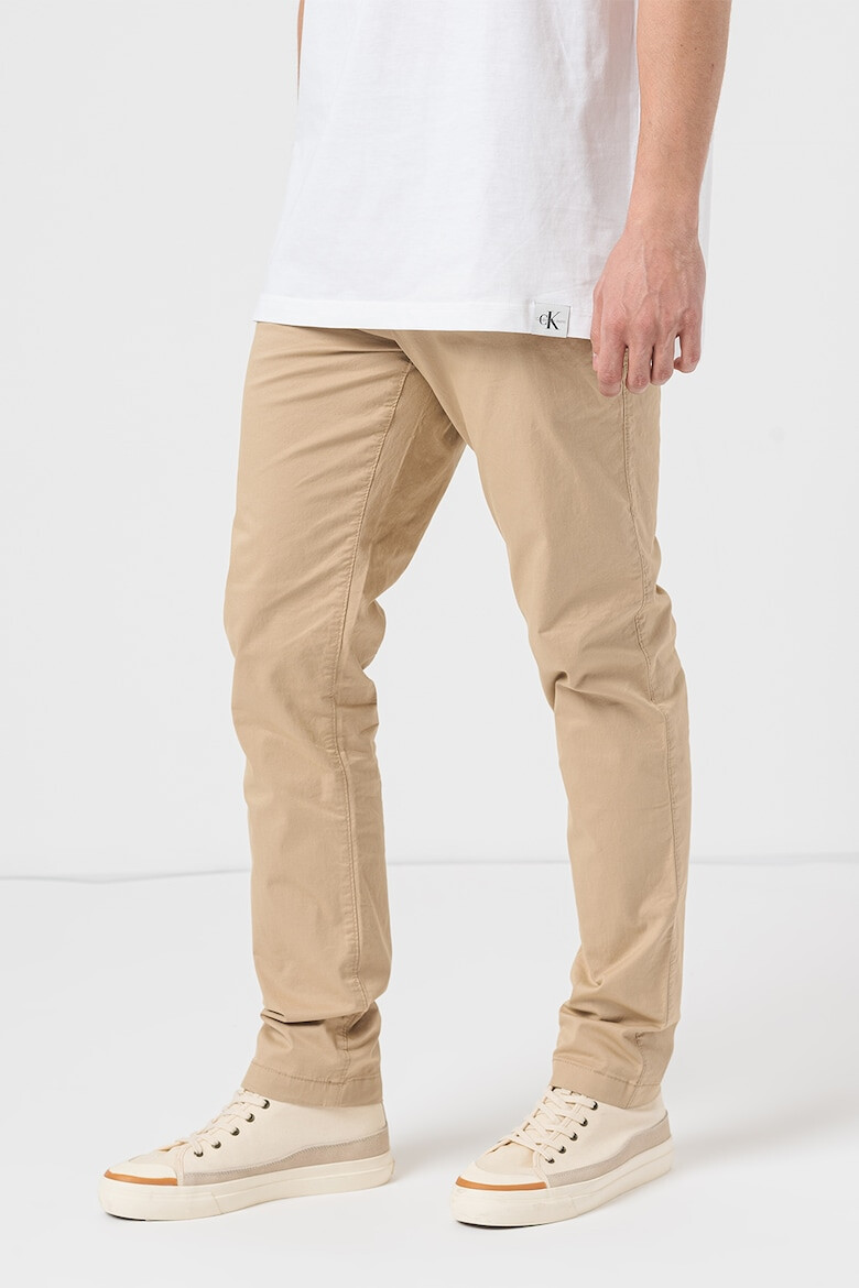 CALVIN KLEIN JEANS Pantaloni chino cu talie medie - Pled.ro