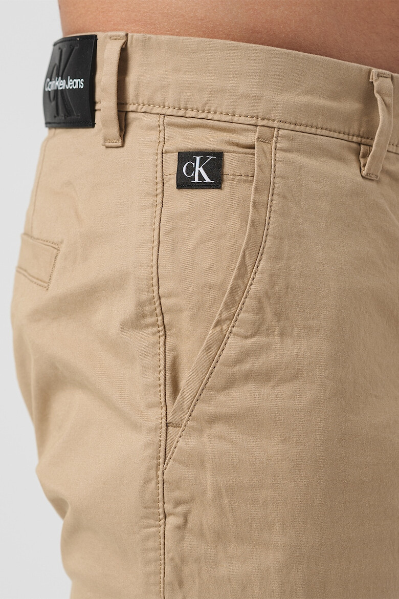 CALVIN KLEIN JEANS Pantaloni chino cu talie medie - Pled.ro