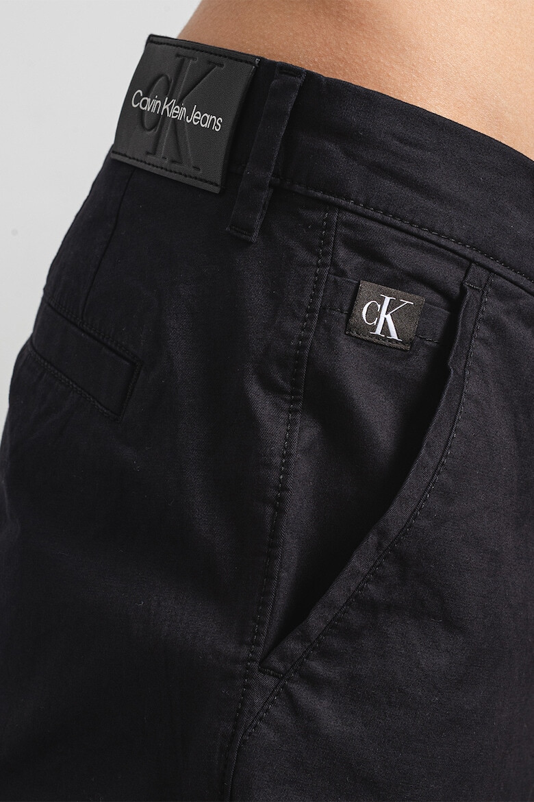 CALVIN KLEIN JEANS Pantaloni chino cu talie medie - Pled.ro