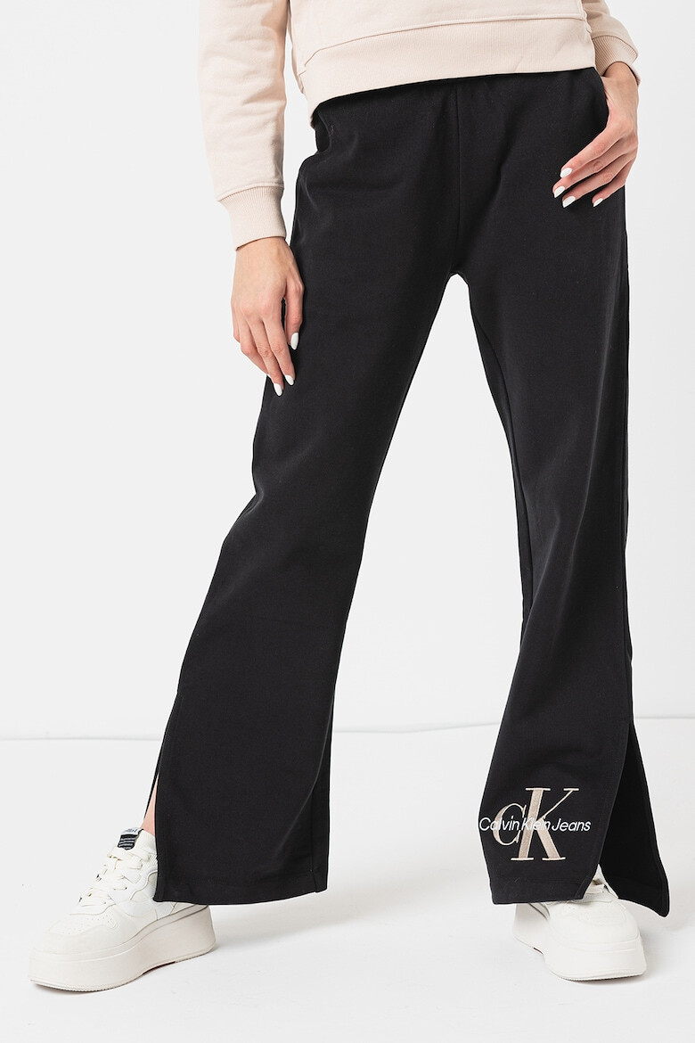 CALVIN KLEIN JEANS Pantaloni de trening cu slituri la terminatie - Pled.ro