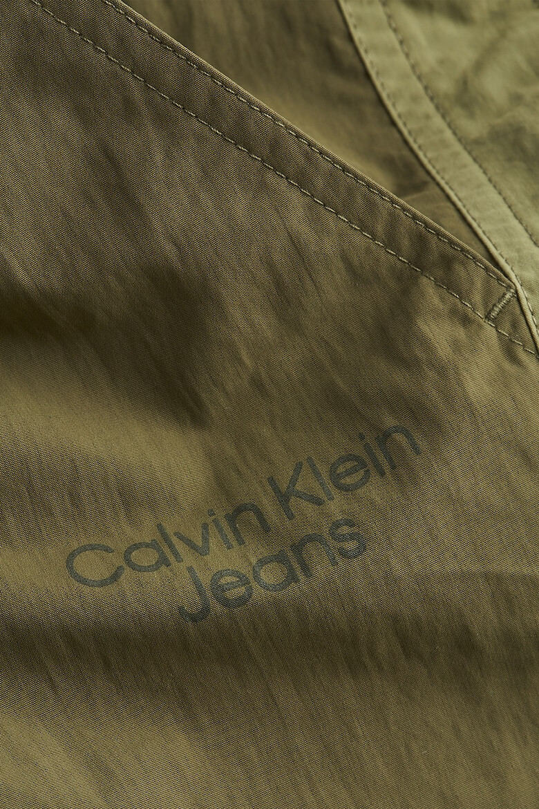 CALVIN KLEIN JEANS Pantaloni scurti cu benzi laterale contrastante - Pled.ro