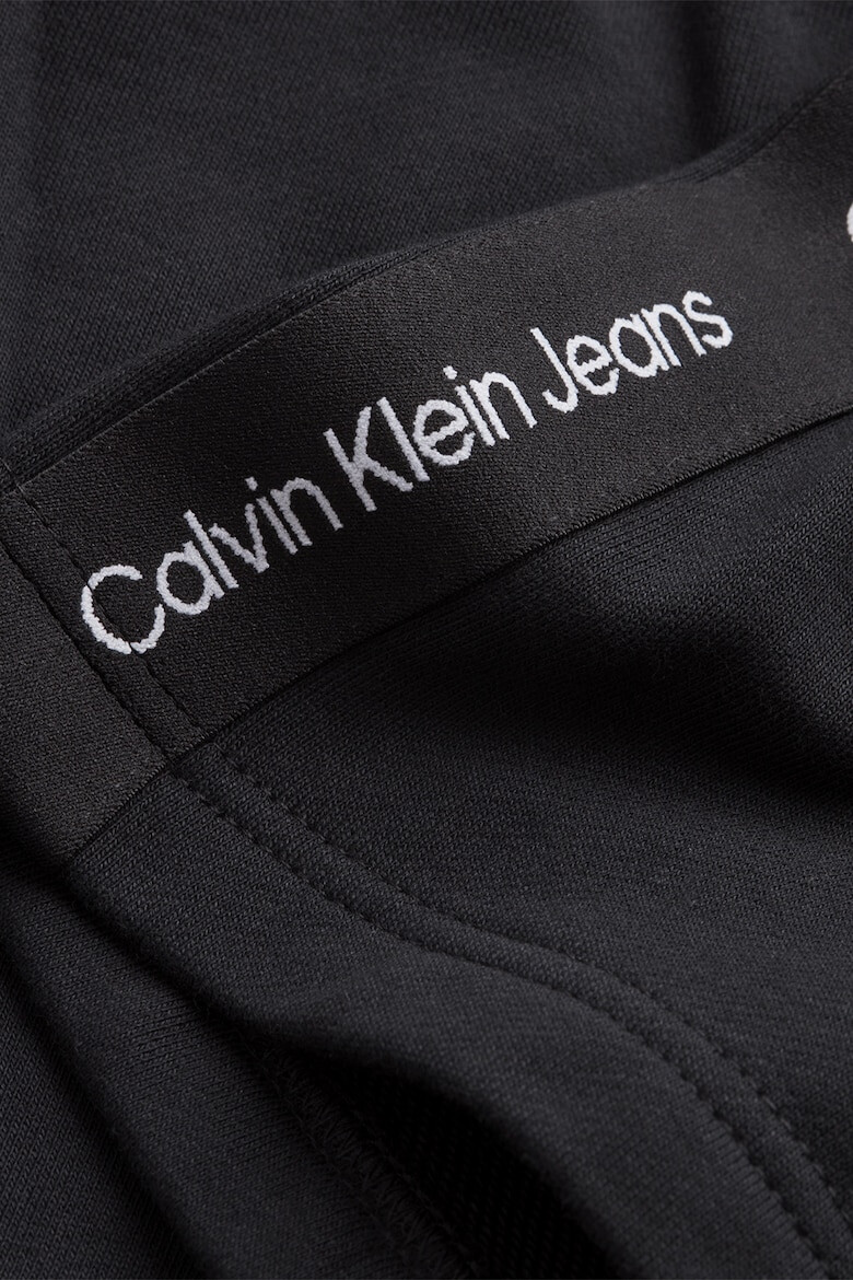 CALVIN KLEIN JEANS Pantaloni scurti cu benzi laterale cu logo - Pled.ro