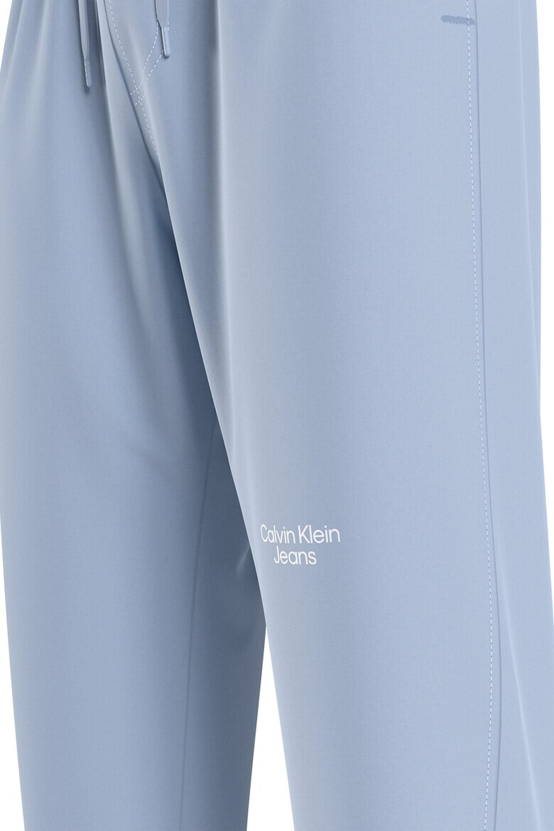 CALVIN KLEIN JEANS Pantaloni sport de bumbac cu buzunare laterale - Pled.ro