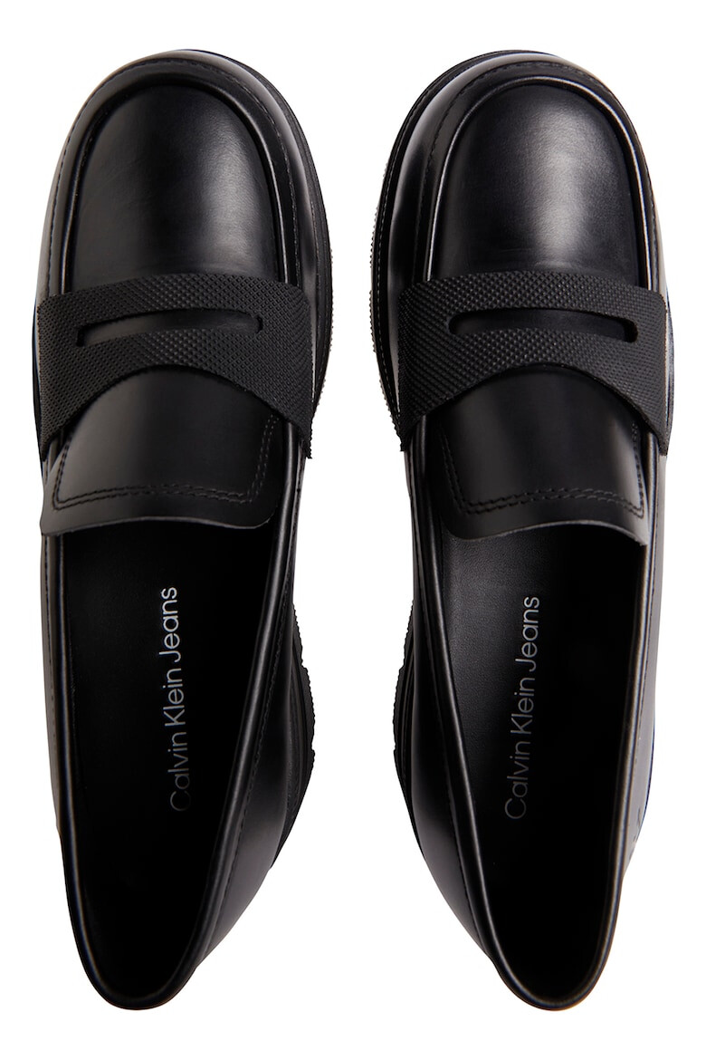 CALVIN KLEIN JEANS Pantofi loafer de piele cu aspect masiv - Pled.ro