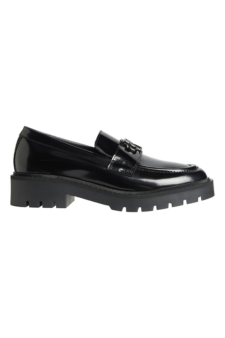 CALVIN KLEIN JEANS Pantofi loafer uni de piele - Pled.ro