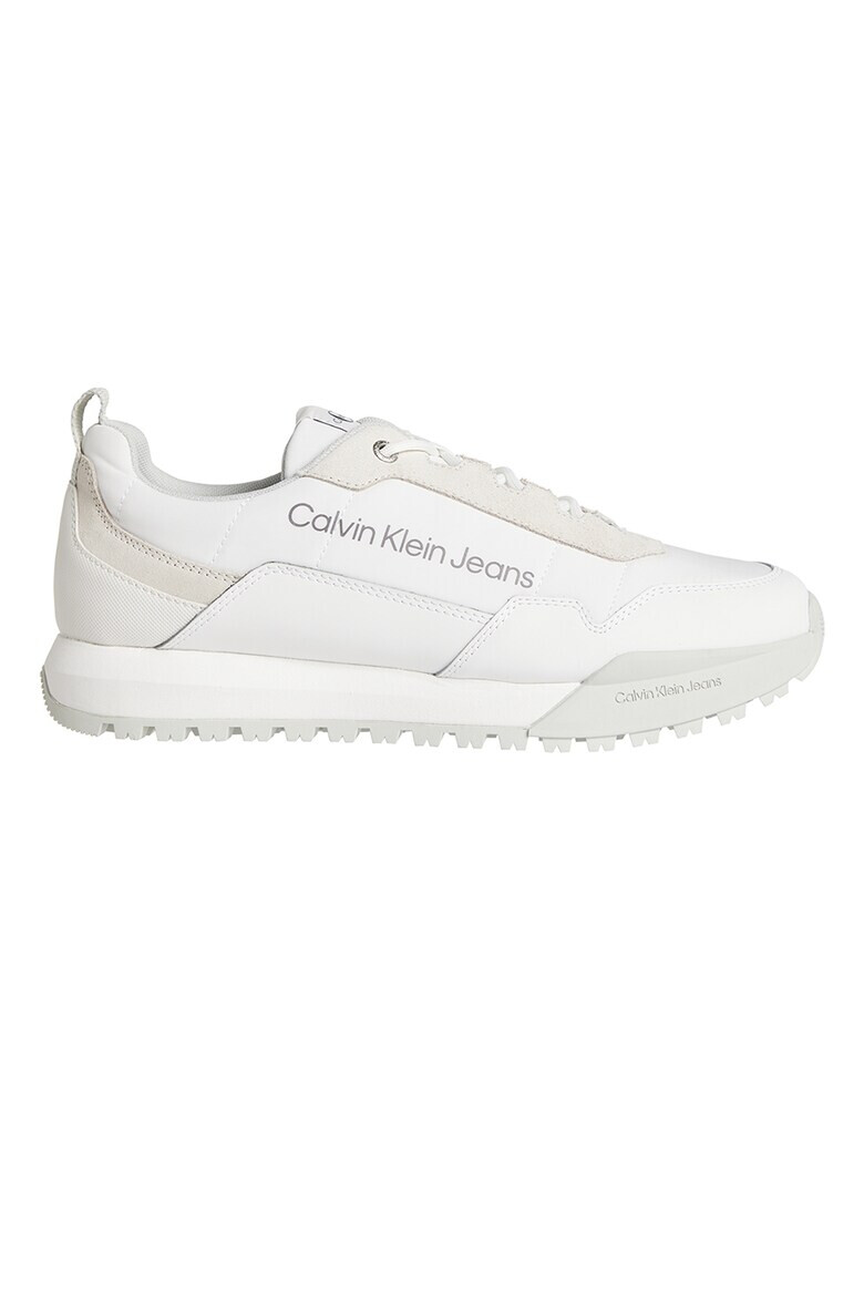 CALVIN KLEIN JEANS Pantofi sport cu garnituri din material textil si piele - Pled.ro