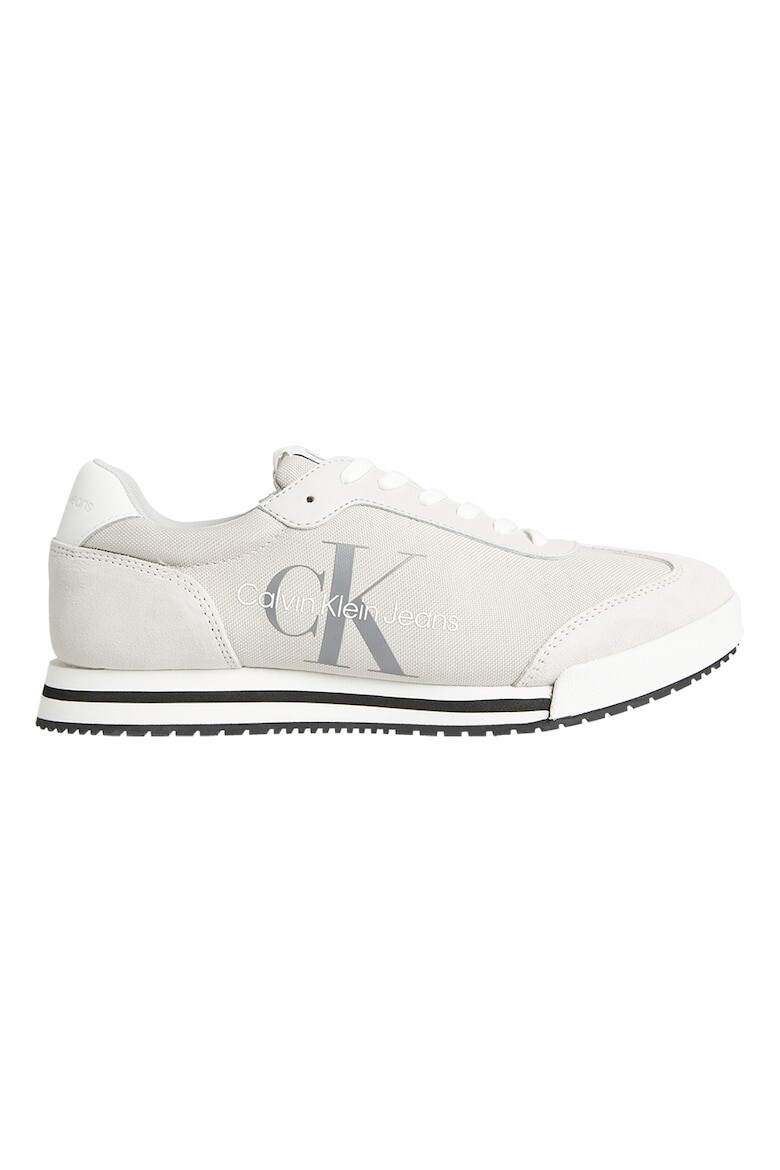 CALVIN KLEIN JEANS Pantofi sport cu insertii de piele intoarsa - Pled.ro