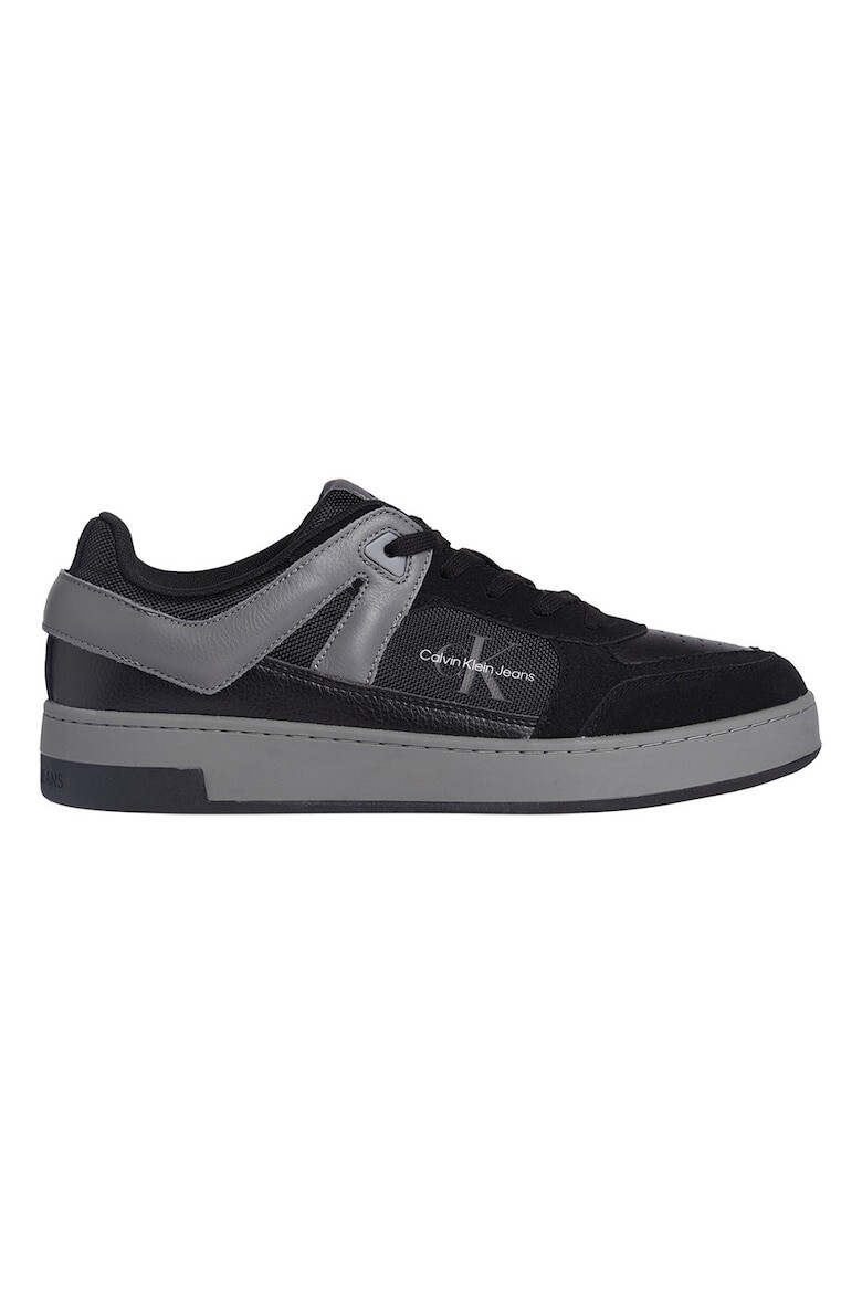 CALVIN KLEIN JEANS Pantofi sport cu insertii de piele intoarsa - Pled.ro