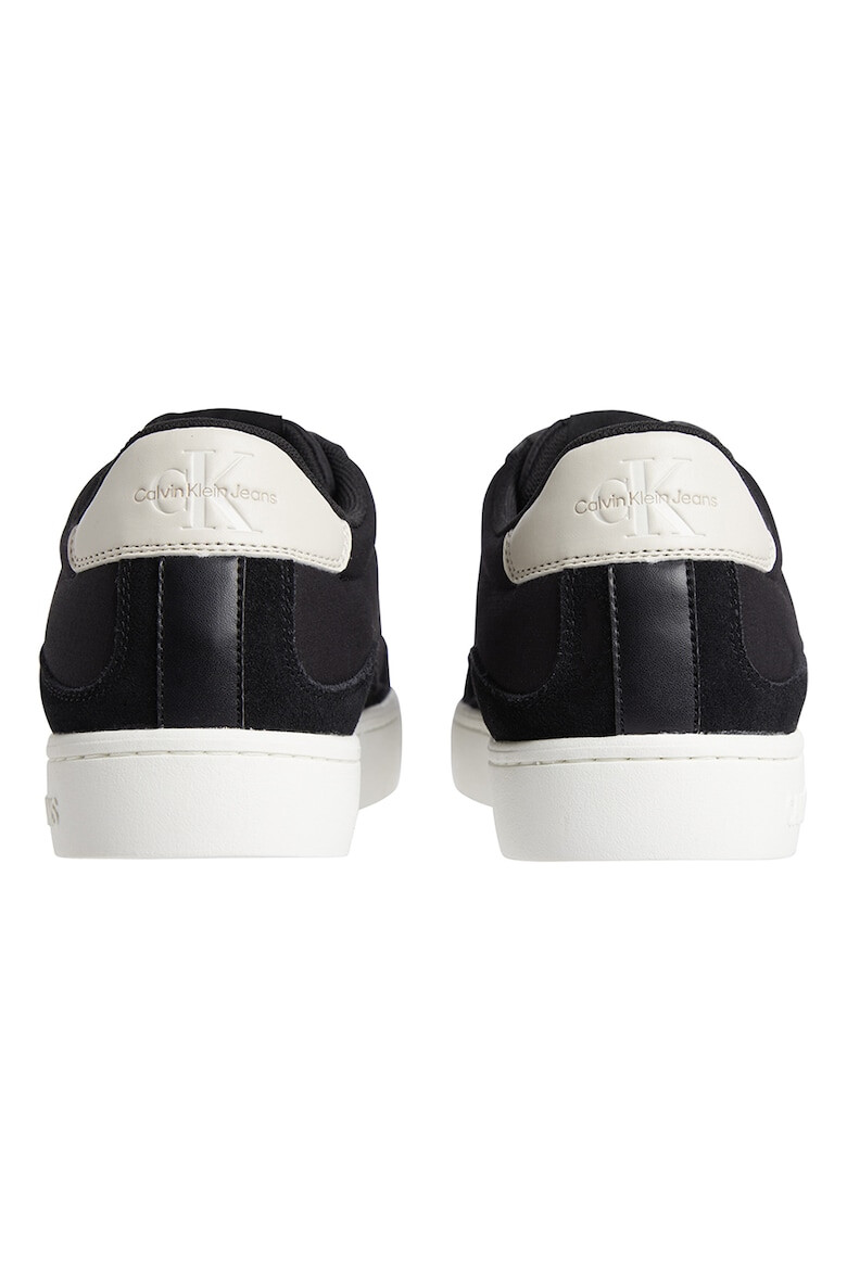 CALVIN KLEIN JEANS Pantofi sport cu logo si garnituri de piele intoarsa - Pled.ro