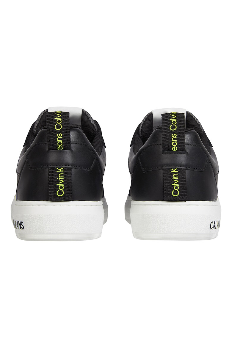 CALVIN KLEIN JEANS Pantofi sport de piele cu garnituri de plasa - Pled.ro