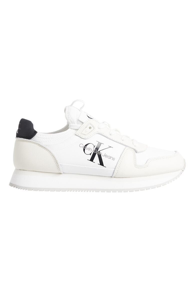 CALVIN KLEIN JEANS Pantofi sport de piele cu logo - Pled.ro