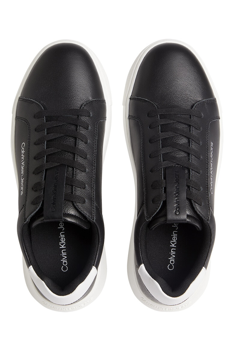 CALVIN KLEIN JEANS Pantofi sport de piele cu logo - Pled.ro