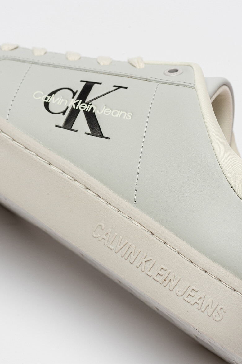 CALVIN KLEIN JEANS Pantofi sport de piele cu logo Classic Cupsole - Pled.ro