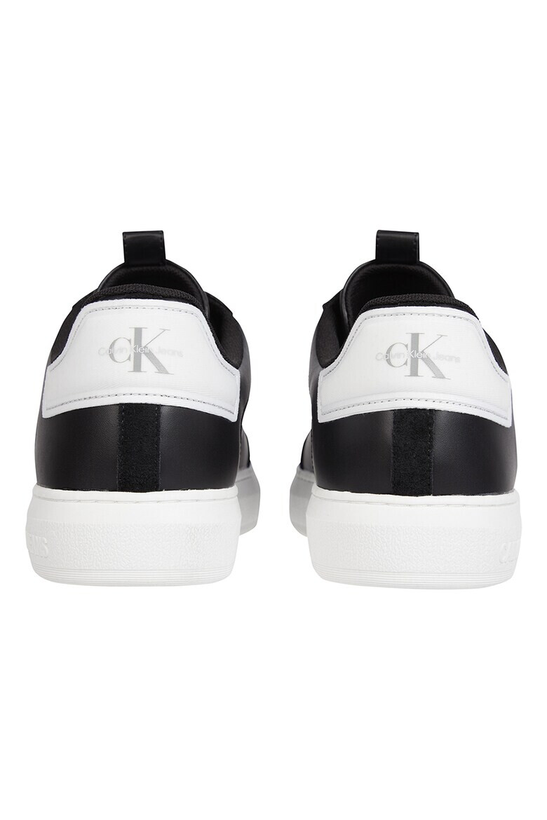 CALVIN KLEIN JEANS Pantofi sport de piele cu model in doua nuante - Pled.ro