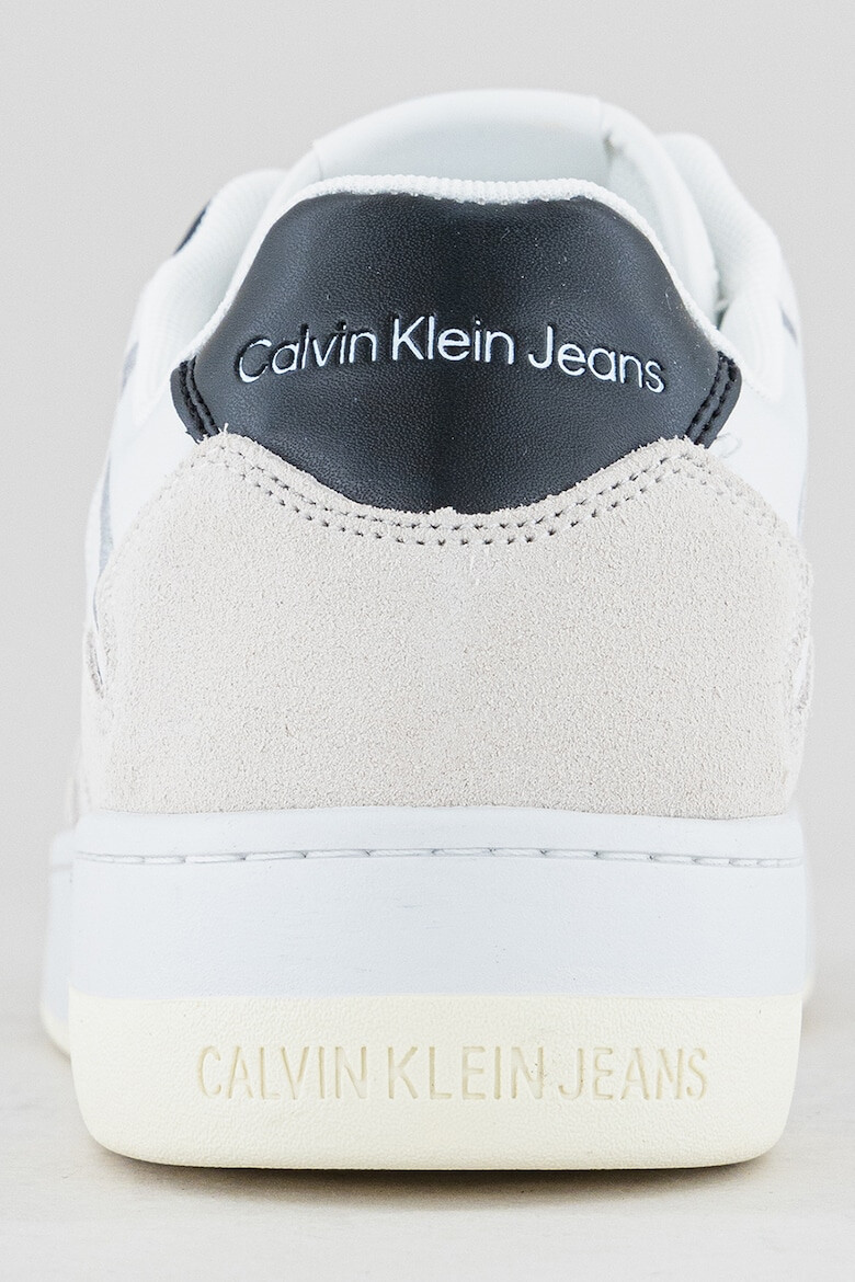 CALVIN KLEIN JEANS Pantofi sport de piele si piele intoarsa - Pled.ro