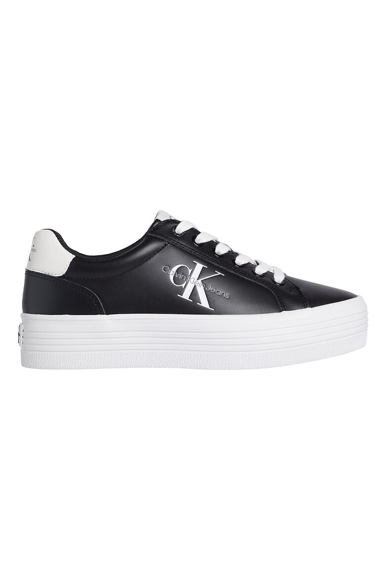 CALVIN KLEIN JEANS Pantofi sport flatform de piele - Pled.ro