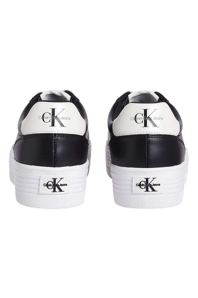 CALVIN KLEIN JEANS Pantofi sport flatform de piele - Pled.ro