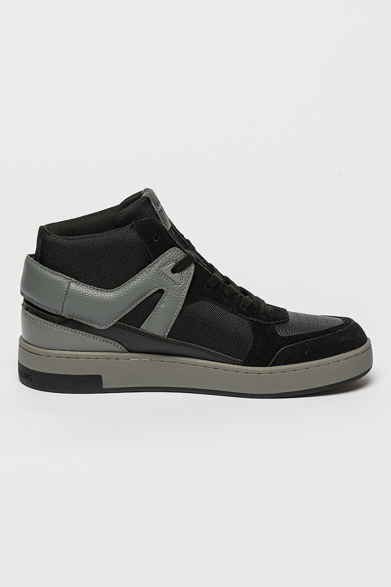 CALVIN KLEIN JEANS Pantofi sport high-top cu insertii din material textil - Pled.ro