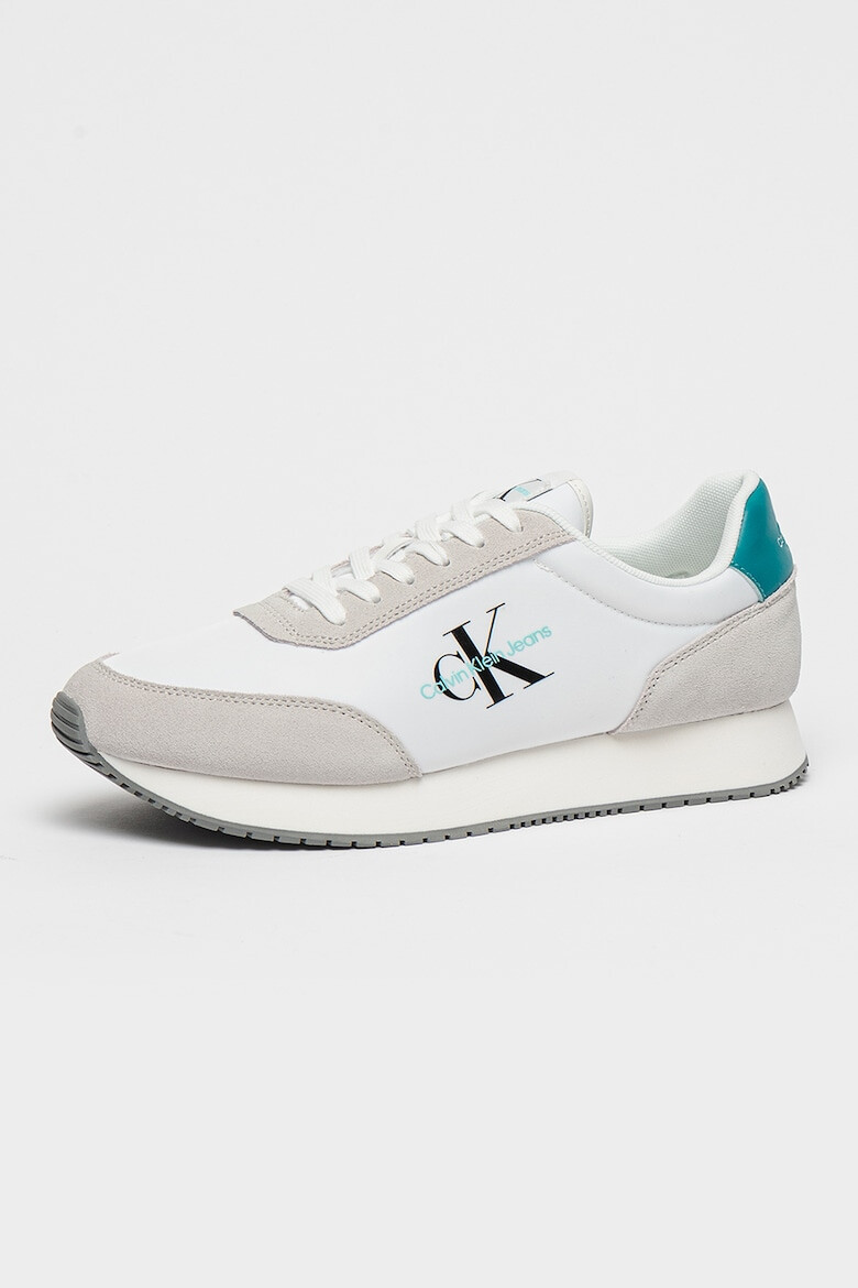 CALVIN KLEIN JEANS Pantofi sport low-cut cu detalii logo - Pled.ro