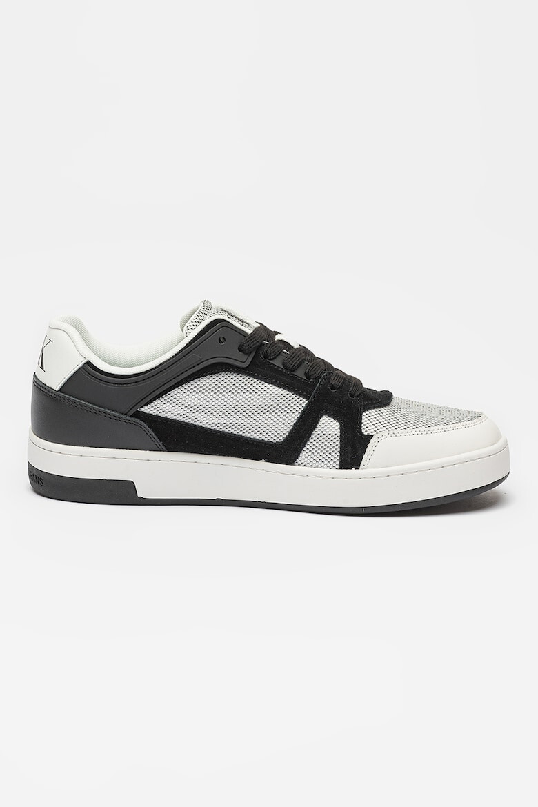 CALVIN KLEIN JEANS Pantofi sport low-cut cu garnituri de piele - Pled.ro