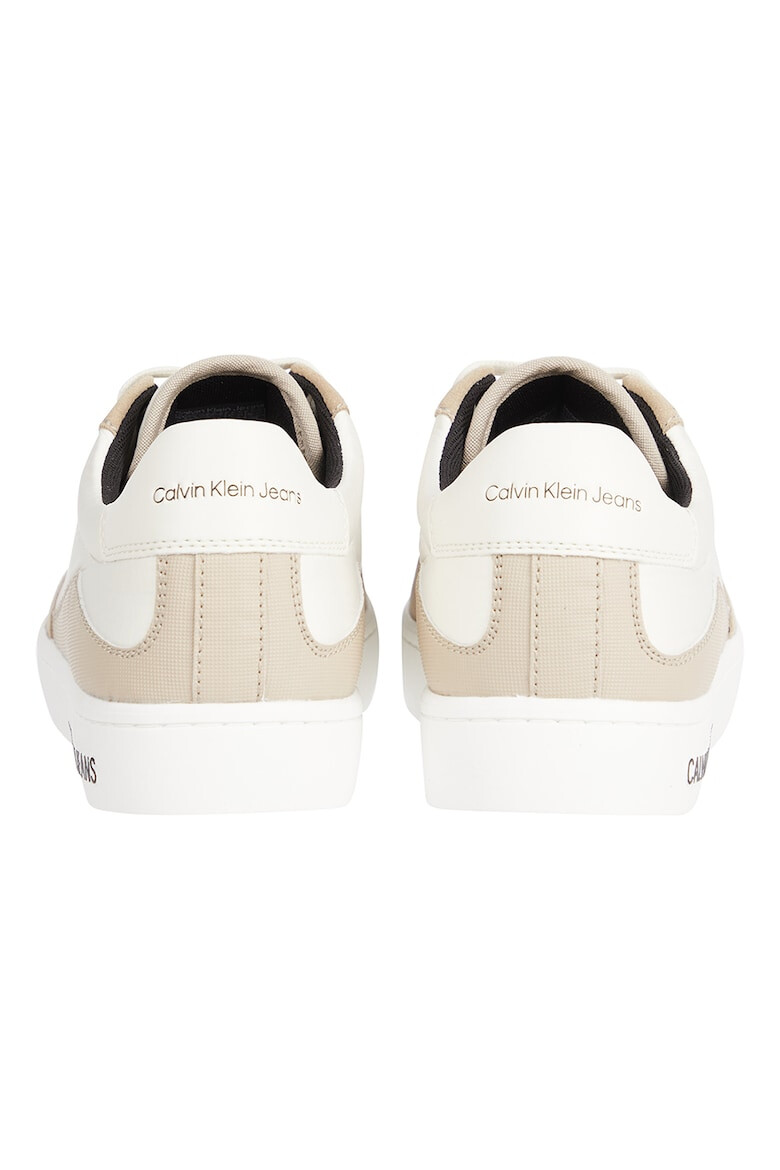 CALVIN KLEIN JEANS Pantofi sport low-cut cu insertii de piele intoarsa - Pled.ro