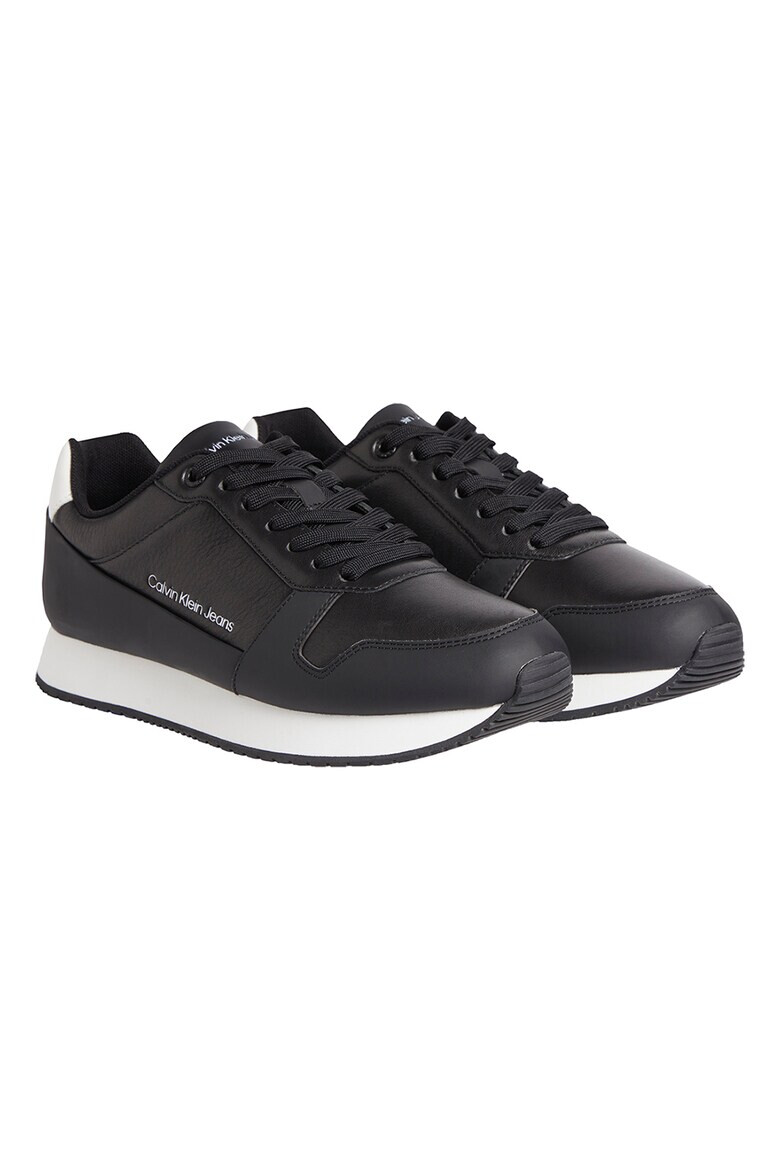 CALVIN KLEIN JEANS Pantofi sport low-cut de piele Retro Runner - Pled.ro