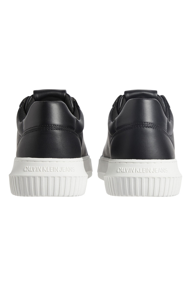 CALVIN KLEIN JEANS Pantofi sport uni de piele - Pled.ro