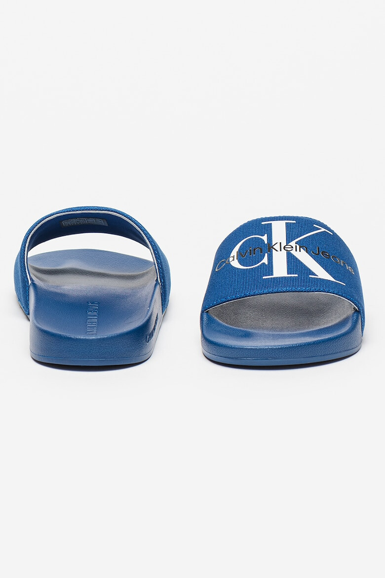 CALVIN KLEIN JEANS Papuci cu imprimeu logo - Pled.ro