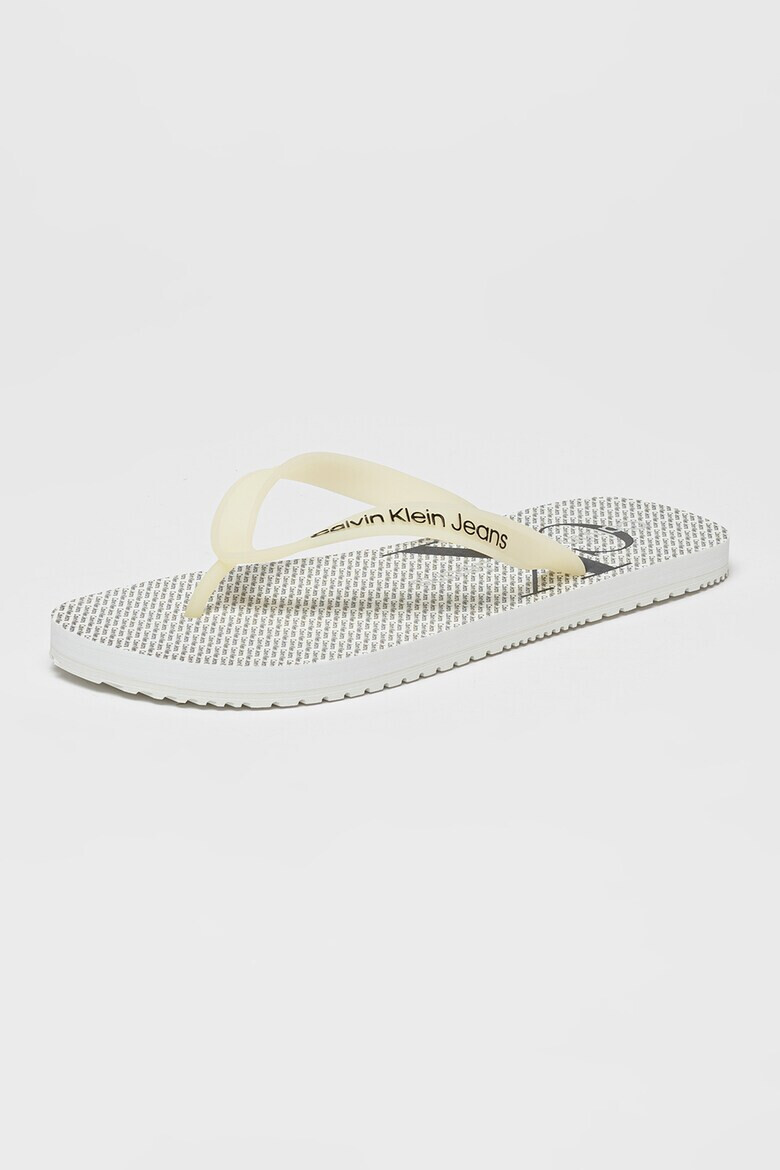 CALVIN KLEIN JEANS Papuci flip-flop cu logo - Pled.ro