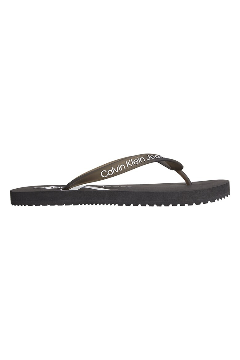 CALVIN KLEIN JEANS Papuci flip-flop cu logo - Pled.ro