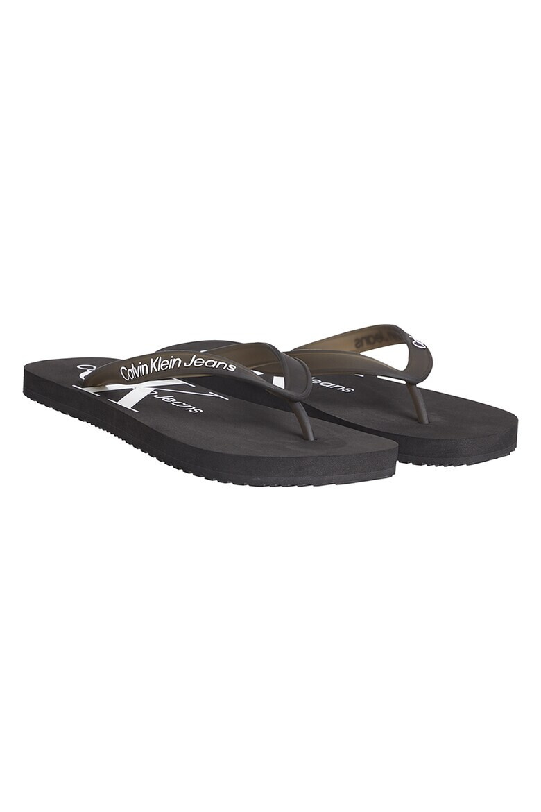 CALVIN KLEIN JEANS Papuci flip-flop cu logo - Pled.ro