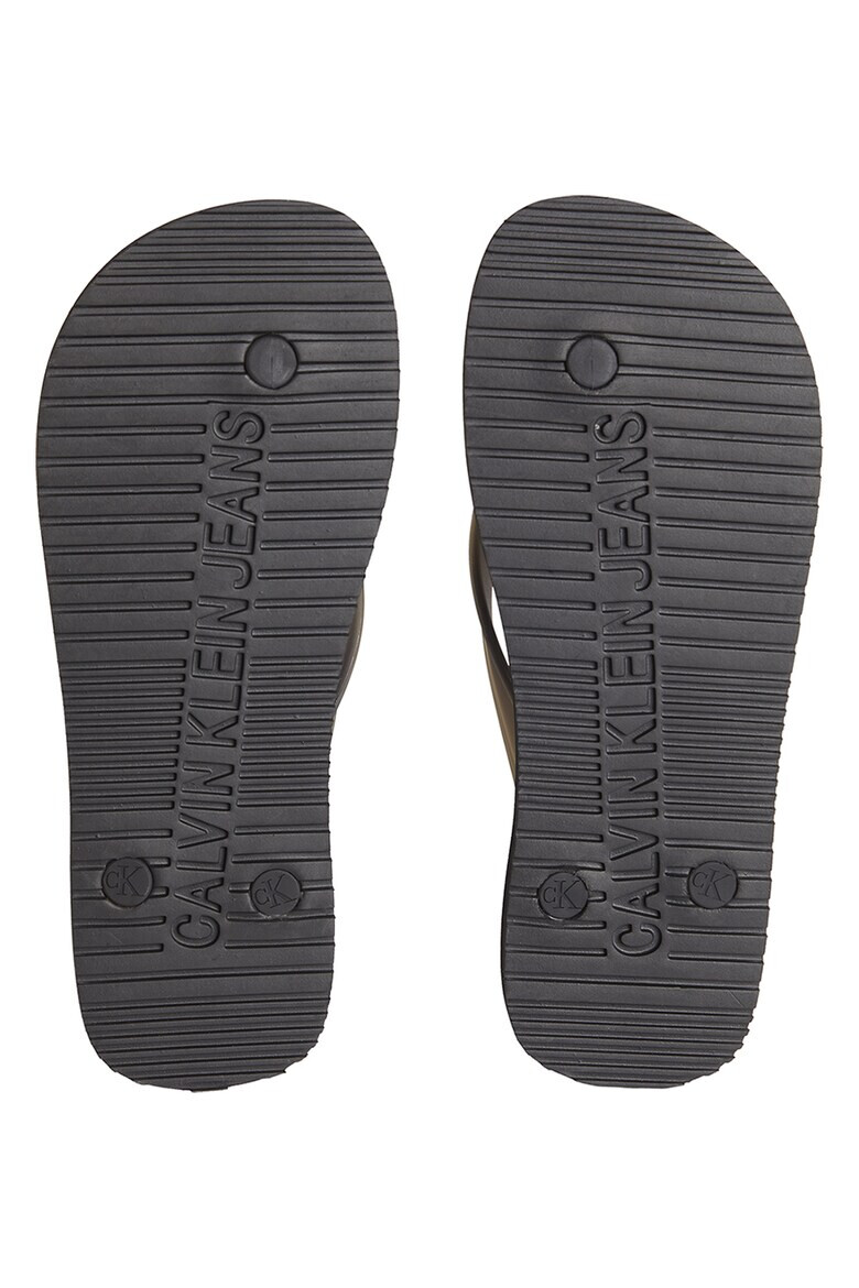 CALVIN KLEIN JEANS Papuci flip-flop cu logo - Pled.ro