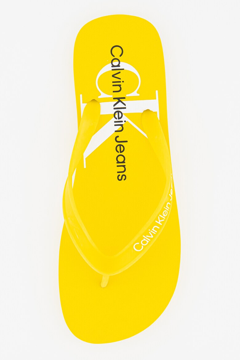 CALVIN KLEIN JEANS Papuci flip-flop cu logo - Pled.ro