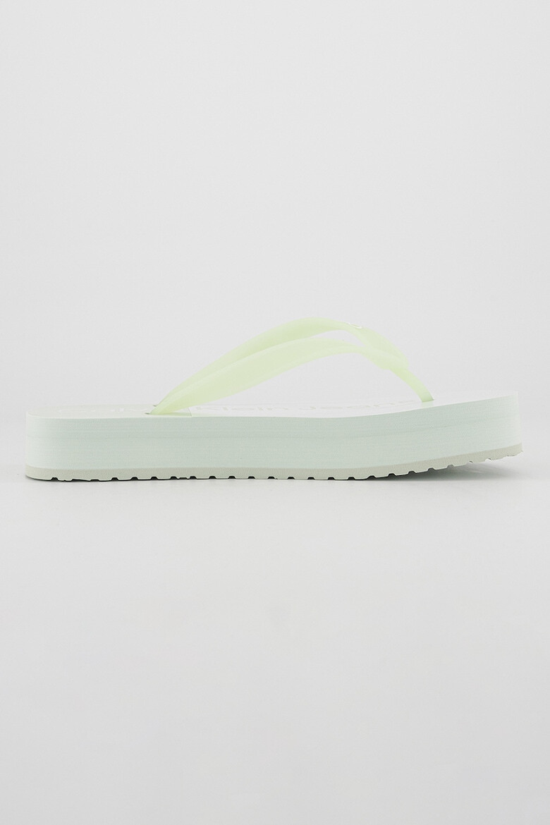 CALVIN KLEIN JEANS Papuci flip-flop flatform cu logo - Pled.ro