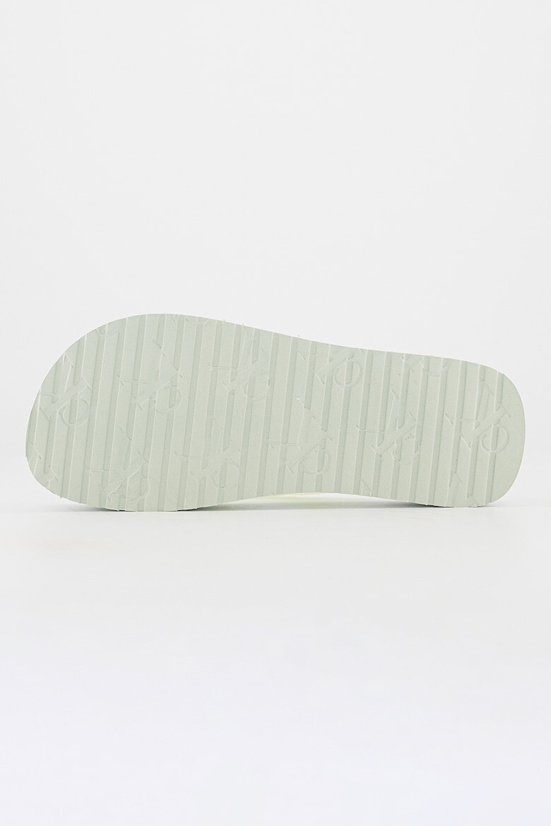 CALVIN KLEIN JEANS Papuci flip-flop flatform cu logo - Pled.ro