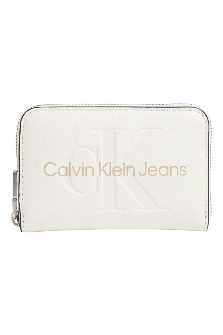 CALVIN KLEIN JEANS Portmoneu de piele ecologica cu imprimeu logo - Pled.ro