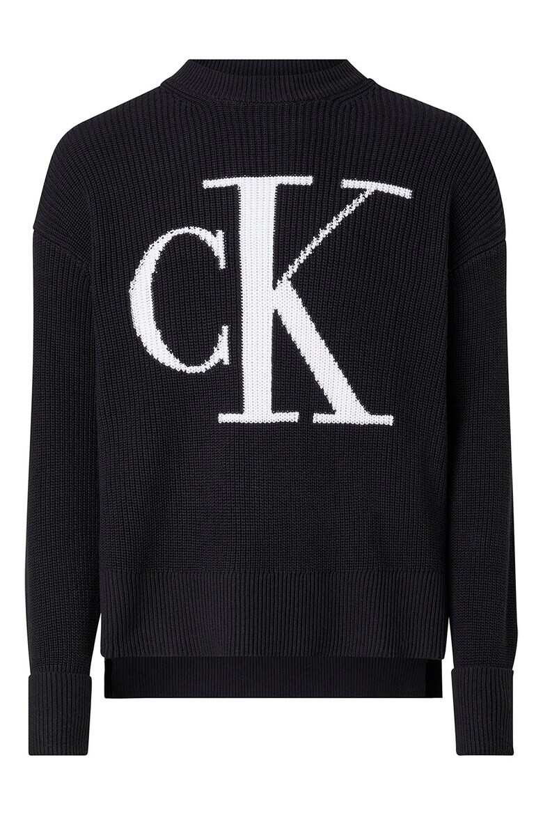 CALVIN KLEIN JEANS Pulover cu model logo - Pled.ro