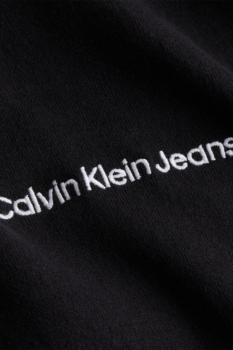 CALVIN KLEIN JEANS Pulover regular fit cu guler inalt - Pled.ro