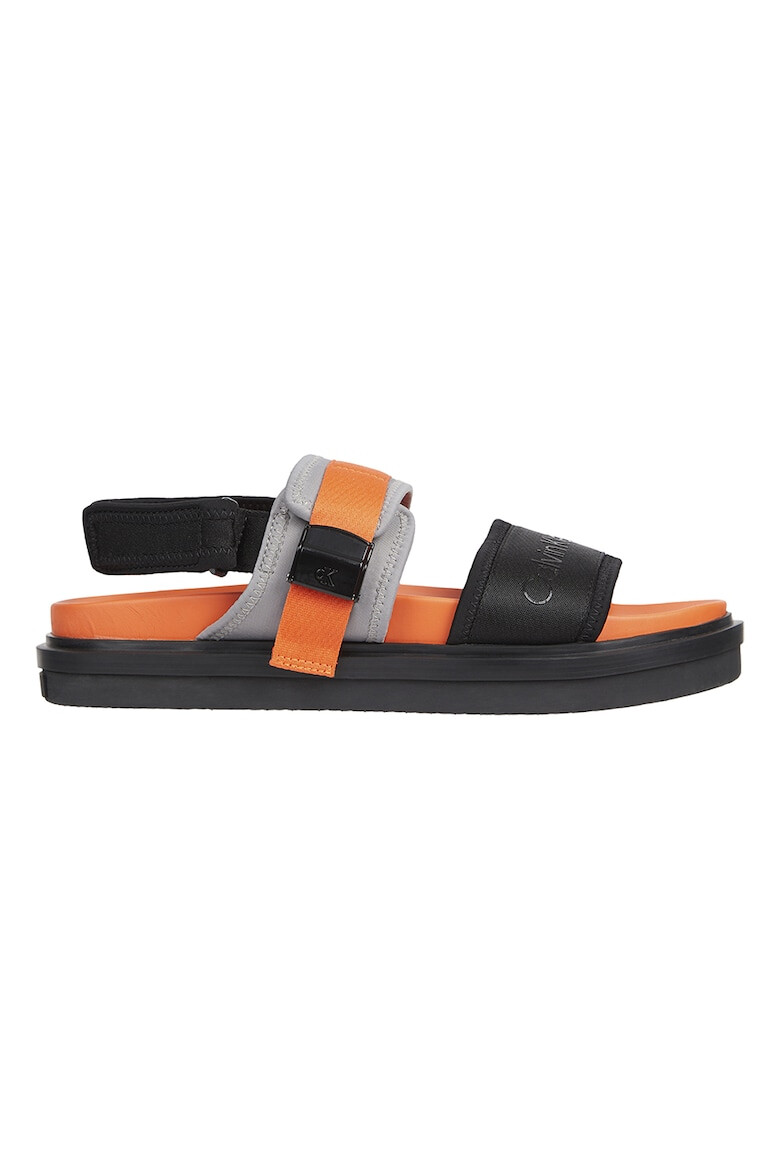 CALVIN KLEIN JEANS Sandale cu velcro si logo - Pled.ro