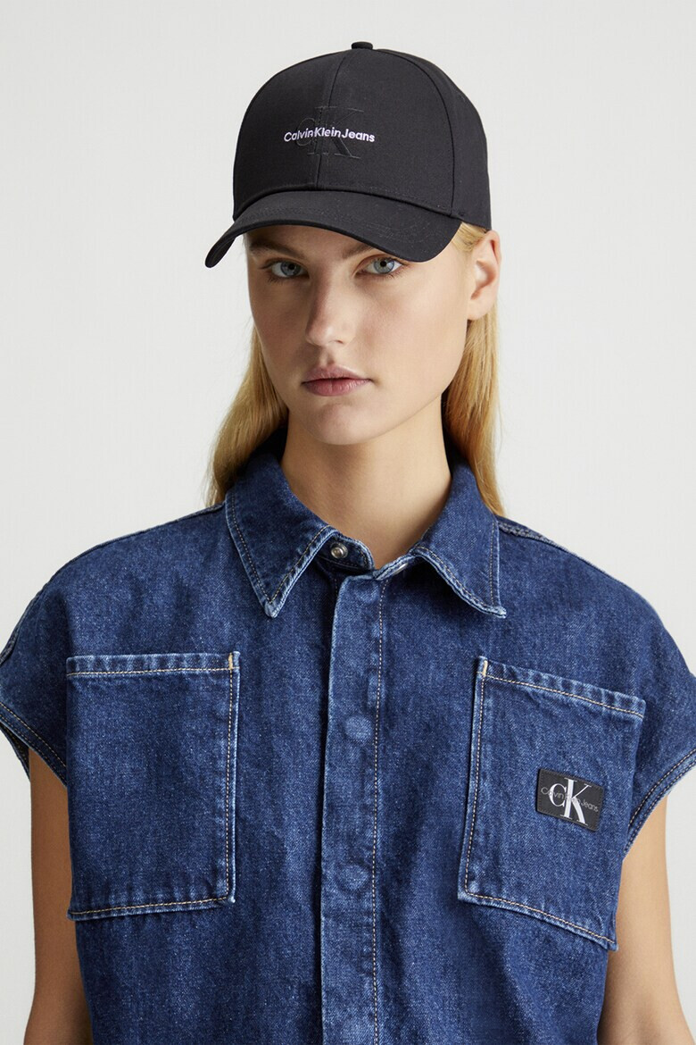 CALVIN KLEIN JEANS Sapca cu logo brodat - Pled.ro