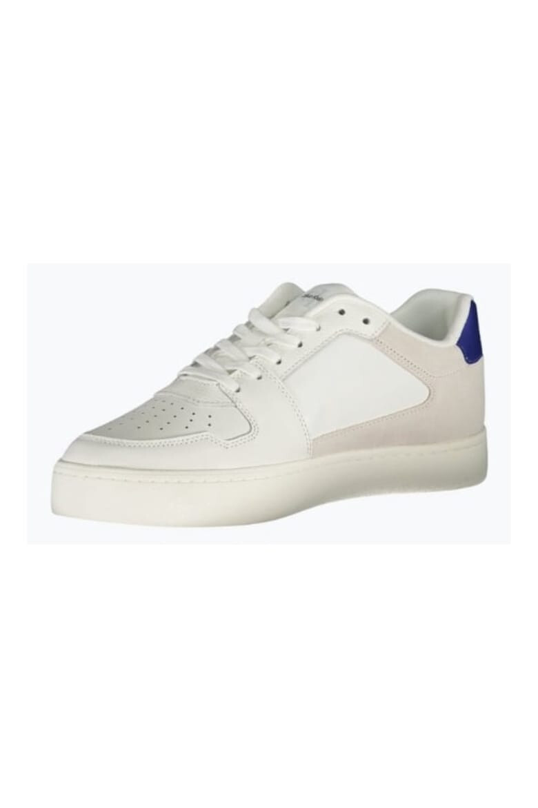 CALVIN KLEIN JEANS Sneakers barbati Classic Cupsole Low Laceup Nbs YM0YM01002 Alb - Pled.ro