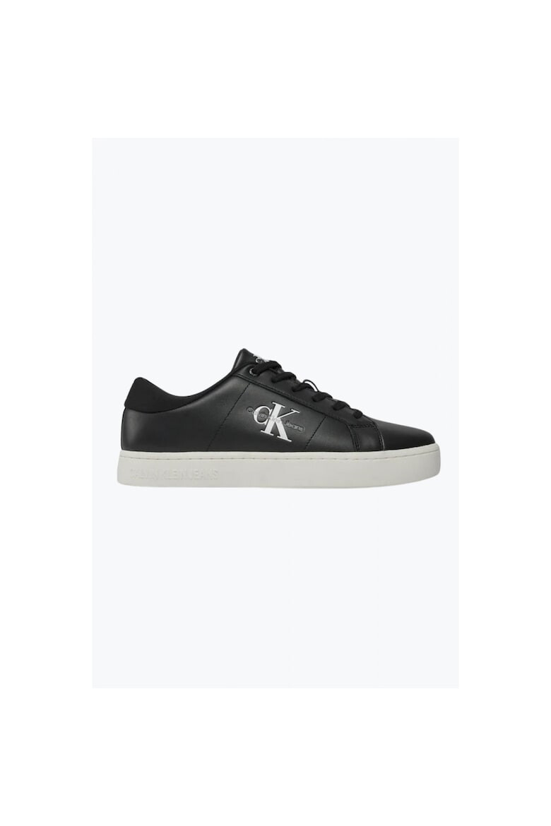 CALVIN KLEIN JEANS Sneakers barbati Classic Cupsole Low Lth Ml Fad negru - Pled.ro