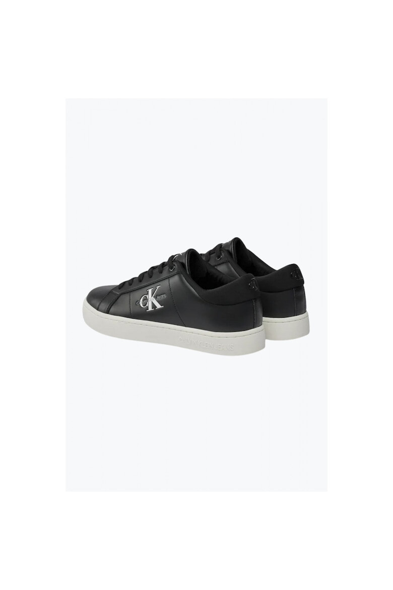 CALVIN KLEIN JEANS Sneakers barbati Classic Cupsole Low Lth Ml Fad negru - Pled.ro