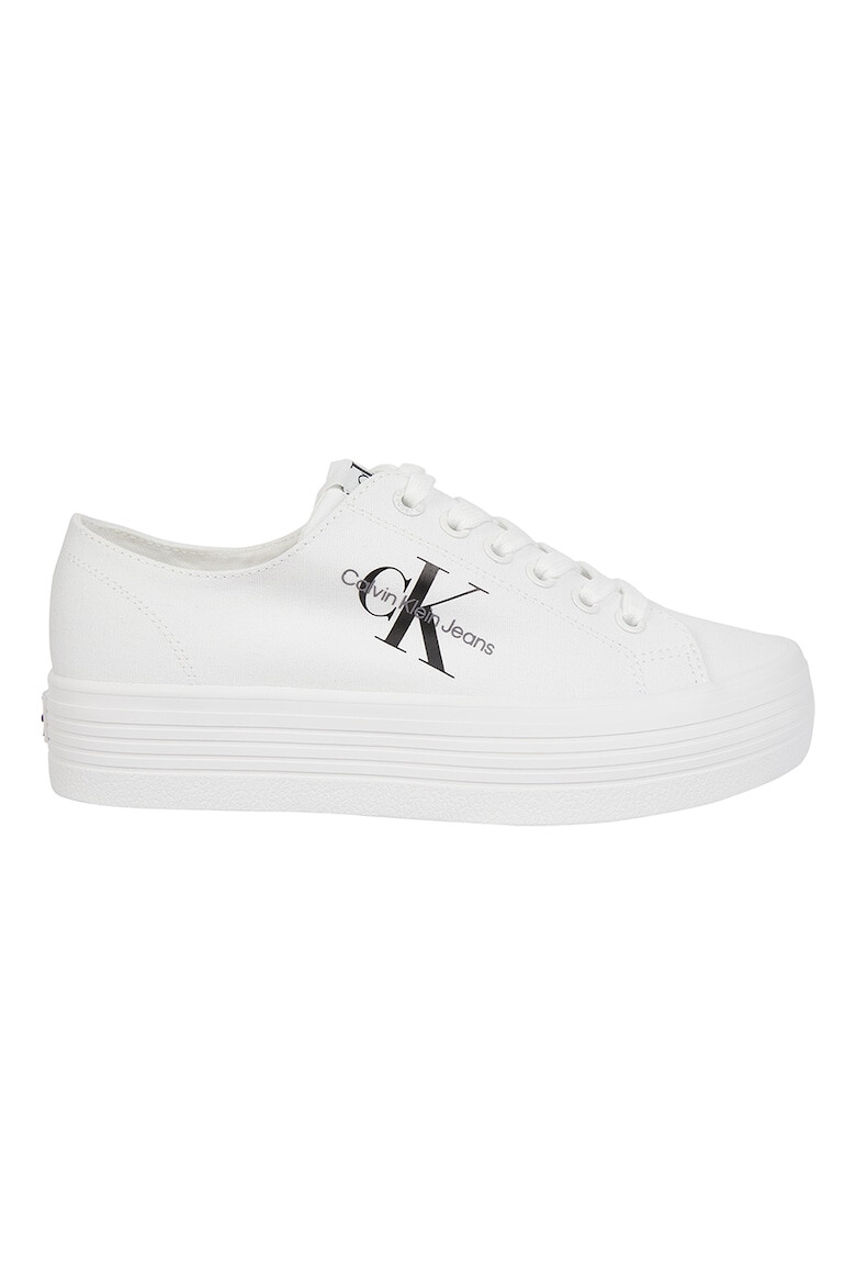 CALVIN KLEIN JEANS Tenisi flatform cu logo - Pled.ro