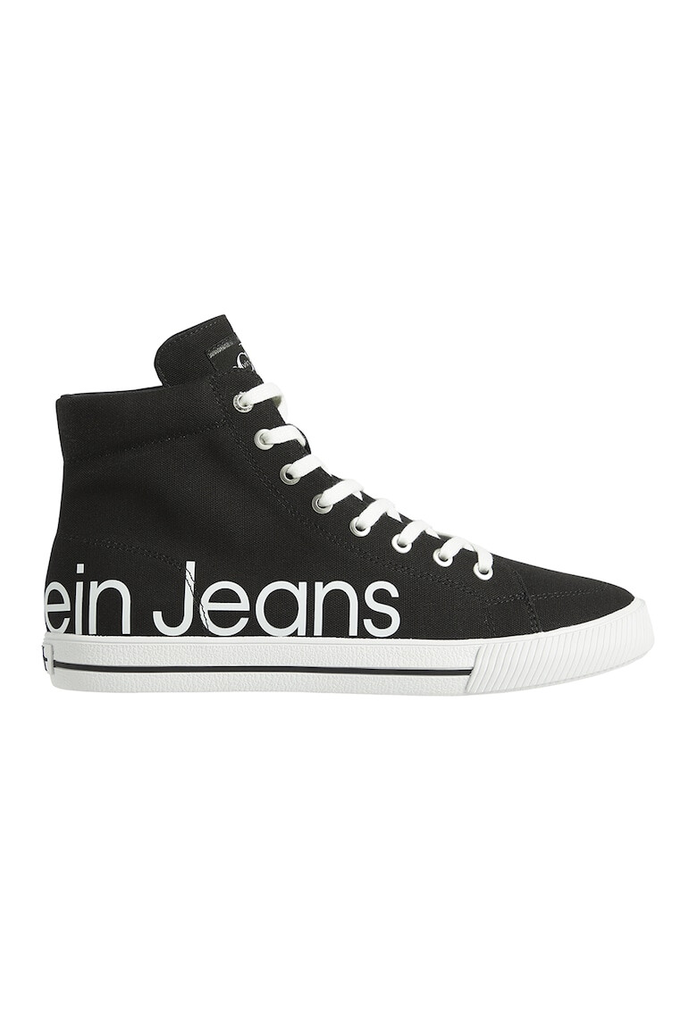 CALVIN KLEIN JEANS Tenisi high-top cu imprimeu logo - Pled.ro