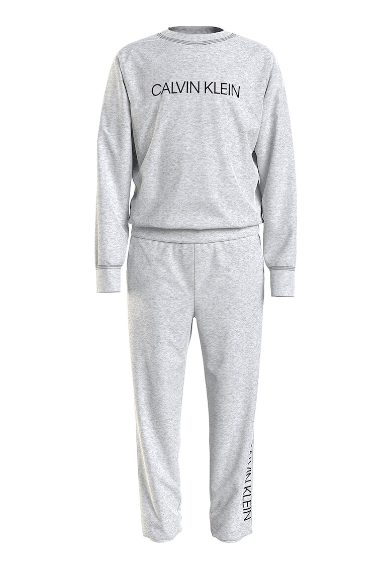 CALVIN KLEIN JEANS Trening de bumbac organic cu logo - Pled.ro